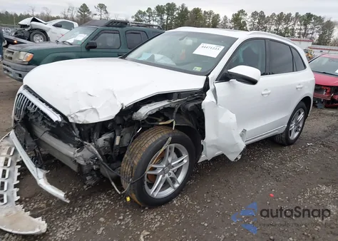 2013 Audi Q5 2.0T Premium z USA, uszkodzony, nr VIN WA1LFAFP9DA021798